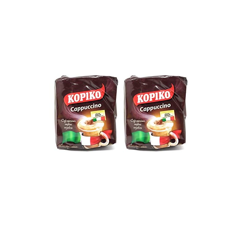 Kopiko Cappuccino Instant Coffee Mix (2 Pack, Total of 500g) â€