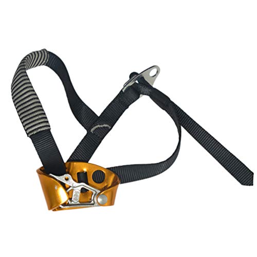 Foot Ascender Riser Stainless Steel Mountaineering Equipment Climbing Rope Device with Anti-Slip Barb for Fire Rescue Fire Rescue Engineering Protection. - Right - Thumbnail 7