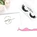 3D Mink False Eyelashes Premium Natural Mink Fur - FREE Applicator Clip, Gift Box - Thick and Long, Luxury Glamorous Sexy