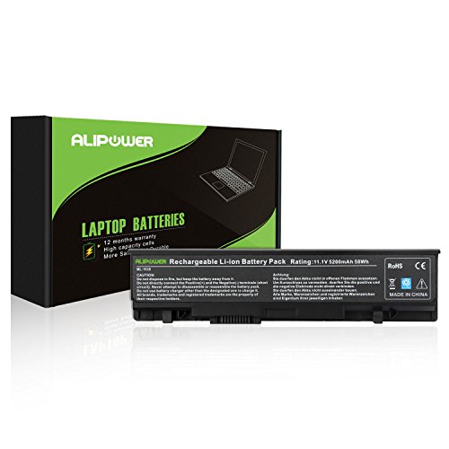 ALipower New Replacement for Dell Studio 1558 1555 1537 1535 PP39L Laptop Battery, fits P/N WU946 MT264 MT264 - 12 Months Warranty ALipower New Replacement for Dell Studio 1558 1555 1537 1535 PP39L Laptop Battery, fits P/N WU946 MT264 MT264 - 12 Months Warranty