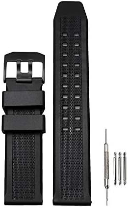 23mm Rubber Watch Band Strap Fits Casio Replacement Luminox 3050 8800 and 3950 Series