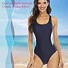 Damen-Sportlicher-Einteiler-Badeanzug-Damen-Badeanzug-Einteilig-Sport-Schwimmanzug-fuer-Damen