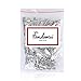 FANDAMEI 200 PCS 5mm Shelf Pins, Shelf Pegs, Metal Nickel Shelf Pins, Shelf Support Pegs, Cabinet Shelf Pegs, Shelf Pegs for Shelves, Shelf Pins 5mm, Spoon Shaped Cabinet Support Pegs Holder