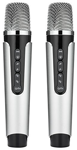 SoundBeast Minotaur All-In-One Karaoke, Music, Portable PA Bluetooth Speaker System with 2 Wireless Microphones
