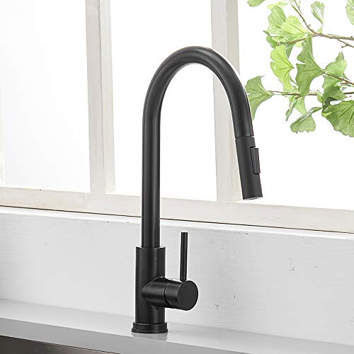 OWOFAN Touch On Kitchen Faucets with Pull Down Sprayer Smart Kitchen