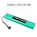 12V 3600mAh Ni-Mh Replacement Battery Compatible with Neato Botavc Series and Botvac D Series Neato Botvac 70e, 75, 80, 85, D75, D80, Botvac D85 Robot Vacuum Cleaners Batteries