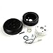 5 & 6 Hole Matte Black Hub Adapter Installation Kit A03 For Aftermarket Steering Wheels