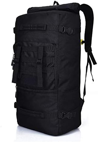 KKONION 50L Military Tactical Backpack Military Camo Hiking Rucksack Travel Backbag with Raincover