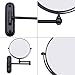 GURUN Two-Sided Swivel Wall Mounted Makeup Mirror With Magnification,Oil-Rubbed Bronze,M1207O