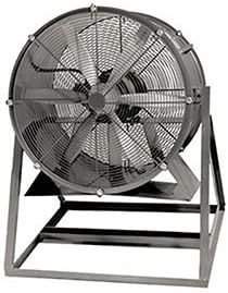 Americraft 60" TEFC Aluminum Propeller Fan With Medium Stand 15 HP 60750 CFM