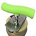 S-Shaped Handle Arthritis Jar Opener Stainless Steel Lids Off Jar Opener-Jar Opener Multifunction Adjustable for 1-4 inches Bottle Can