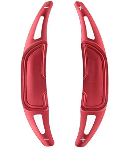 NULLA RED Aluminum for Mercedes Benz AMG A45 CLA45 C63 S63 GLA45 C Class 2016 2017 Steering Wheel Shift Paddle Shifter Extension (Confirm the size on our photo before order!!)