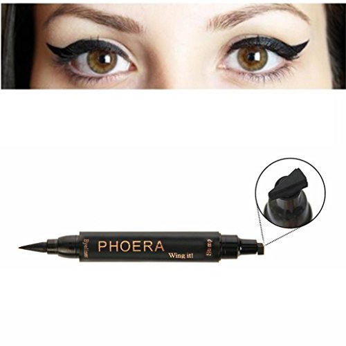 Sunsee Vamp Stamp Cat Eye Wing Eyeliner Stamp Tool 1 Second Makeup Kit (B)