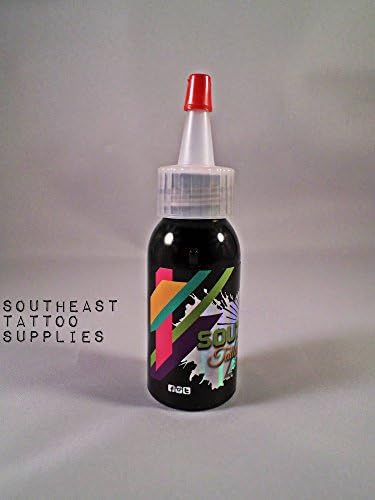 2oz Black Tattoo Professional Ink by Southeast Tattoo Supply