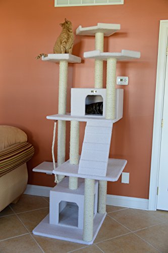 Armarkat B8201 82" Classic Cat Tree Model, Ivory
