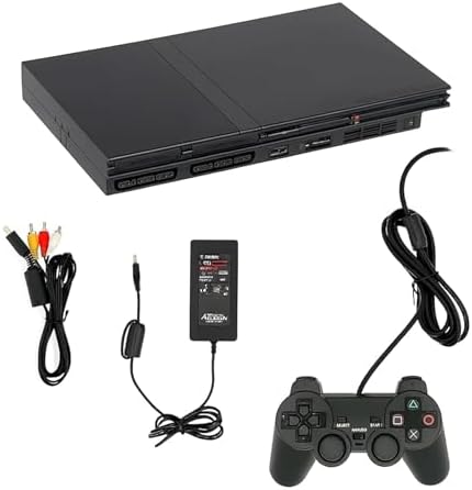 Amazon.com: Playstation 2 (SCPH-70000) Charcoal Black Console