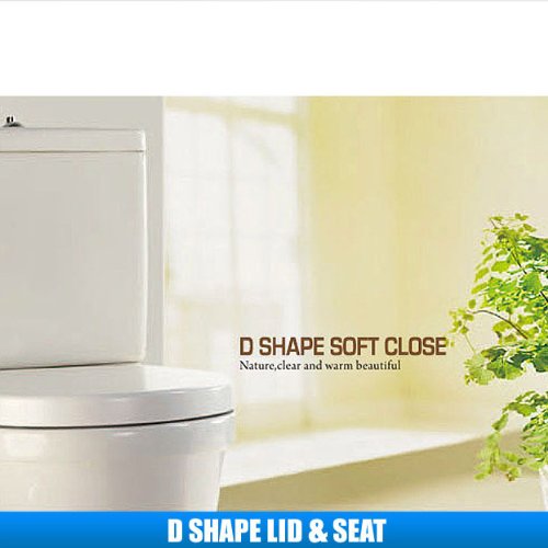 Infinity D Shape Soft Close Toilet Seat with Top Fix Hinges Amazon.co