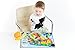 UNCLE WU United State Map Educational Kids Placemat - Waterproof Toddler Placemat