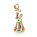 Plush Giraffe Animal, YKS Baby Plush Toy Developmental Interactive Toy Infant Baby Development Soft Giraffe Animal Handbells Rattles Handle Toys For Crib, High Chair And Interactive Playing