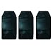DE 6 Pcs Black Vinyl Pocket Protector for Pen Leaks