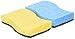 STK 20-Pack Multi-Use Heavy Duty Scrub Sponge-Never Smell Technology Viscose Sponges-100% Biodegradable & Eco Friendly-Kitchen-Bathroom-Car-Individually Wrapped