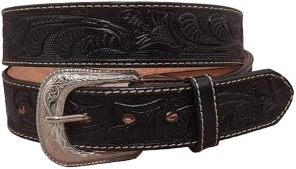 Men's Authentic Mexican Charro Belt Cinto Vaquero Lazer Cincelado