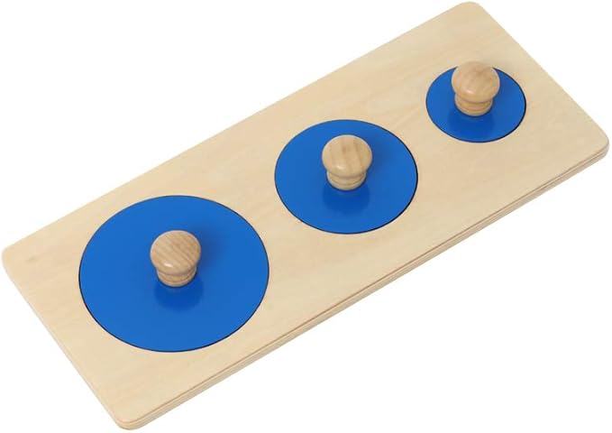 wooden shape puzzle with knobs