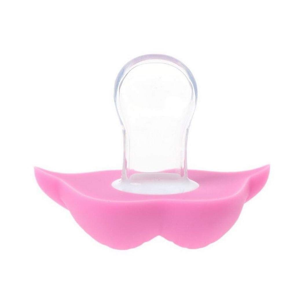 Zippem Newborn Infants Silicone Pacifier Cute Lip Mouth Baby Soother Pacifier Pacifiers
