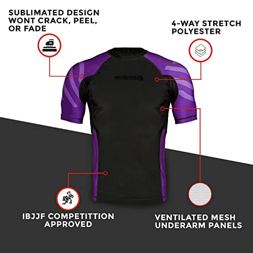 Sanabul Essentials Short Sleeve Compression Base Layer Rash Guard