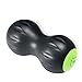 Vulken CurveFit Vibrating Peanut Massage Ball Dual Lacrosse Compact Foam Roller 3 Speed High Intensity Deep Tissue Fitness Massager for Muscle Recovery, Trigger Point Therapy, Myofascial Release.
