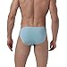 Mens Pouch Underwear Low Rise Sexy Swimwear Bikinis Light Blue Size L