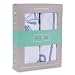 Ely's & Co. Bassinet Sheet 100% Jersey Cotton 2 Pack (Blue Nautical Print)