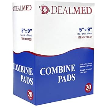 Dealmed Sterile Abdominal (ABD) Combine Pads, 5