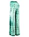 Made By Johnny Women's Solid/Tie-Dye Casual Comfy Wide Leg Palazzo Lounge Pants Gaucho (S~3XL)