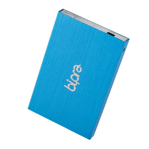 Bipra 250Gb 250 Gb 2.5 Inch External Hard Drive Portable Usb 2.0 - Blue - Fat32