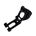 Kasteco 4 Pack Scuba Dive Universal Plastic Clip Snorkel Keeper Tube Holder, Black
