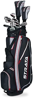 Strata Golf 12 Piece Complete Set With Bag Graph/Steel Regular Flex [2015]
