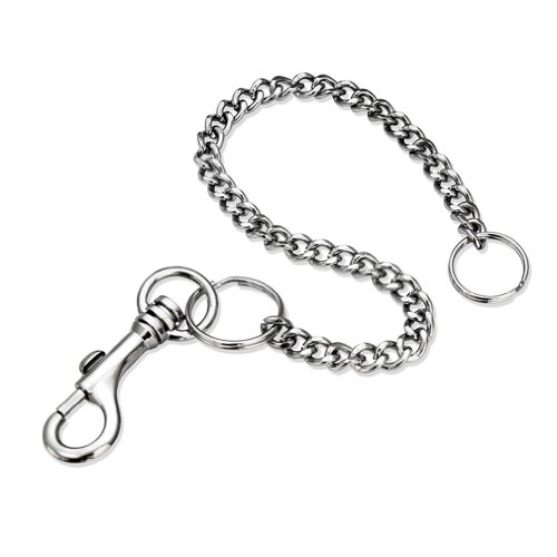 16" long silver snap trigger hook clip heavy duty …