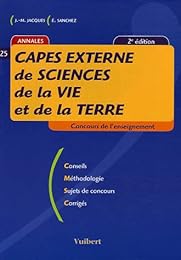 CAPES externe de sciences de la vie et de la terre