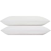 RejuveNite® American Talalay Latex Pillows - Medium Support, Queen High Profile, Dual Set - 100% Cotton Sateen Covers – Made in USA