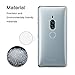 Sony Xperia XZ2 Premium Case, TopACE TPU Rubber Gel Shock-Absorption Bumper Anti-Scratch Transparent Silicone Cover for Sony Xperia XZ2 Premium (Clear)