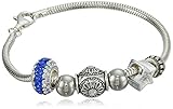 CHARMED BEADS Sterling Silver Reach For The Stars Bead Bracelet, 7.5