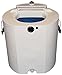 Keepalive Round Tank, 30-Gallon, White and Blue
