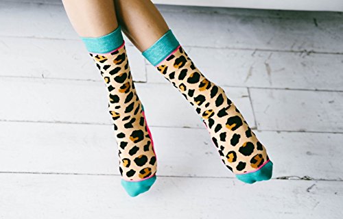 Woven Pear, Womens Wild Thing Socks, One Size - Thumbnail 3