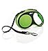 FLEXI New Comfort Retractable Dog Leash (Tape), 16 ft, Large, Green (CF30T5.250.G)