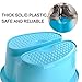 ESARORA Foot Bath Tub, Upgrade Thick Sturdy Plastic Spa Basin for Pedicure and Massage – Perfect to Soak Your Feet, Toe Nails, and Ankles