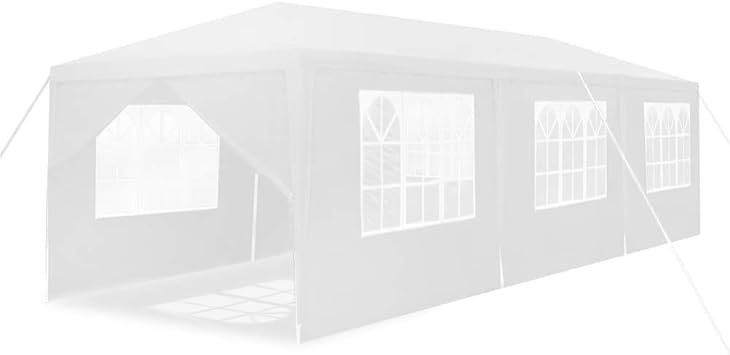 Amazon.de: HENGMEI Gartenpavillon 3x9m Gartenzelt Partyzelt Pavillon