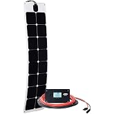 Go Power! GP-FLEX-55: 55 W/2.88A SOLAR KIT WITH 10A DIGITAL CONTROLLER