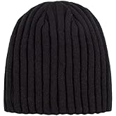 West Loop Brushed On The Inaide, Maximum Insulated Thermal Hat, Unisex One Size, Black