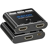 8K HDMI 2.1 Switch 2x1 4K 120Hz 8K 60Hz CEC ARC HDMI 2.1 Switcher HDCP2.2 48Gbps 2 In 1 Out HDR D...